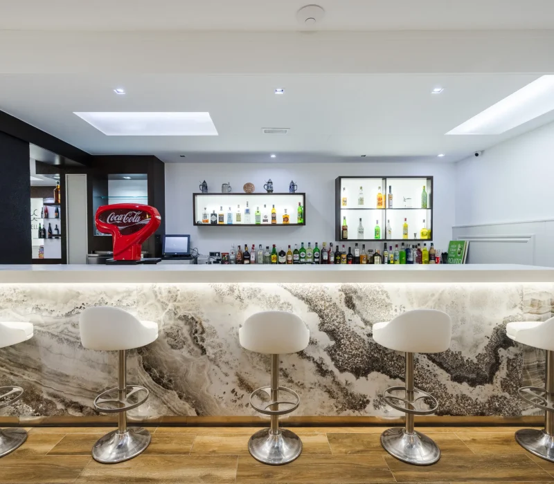 Foto de la zona del bar